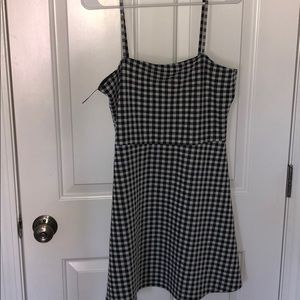 Checked dress